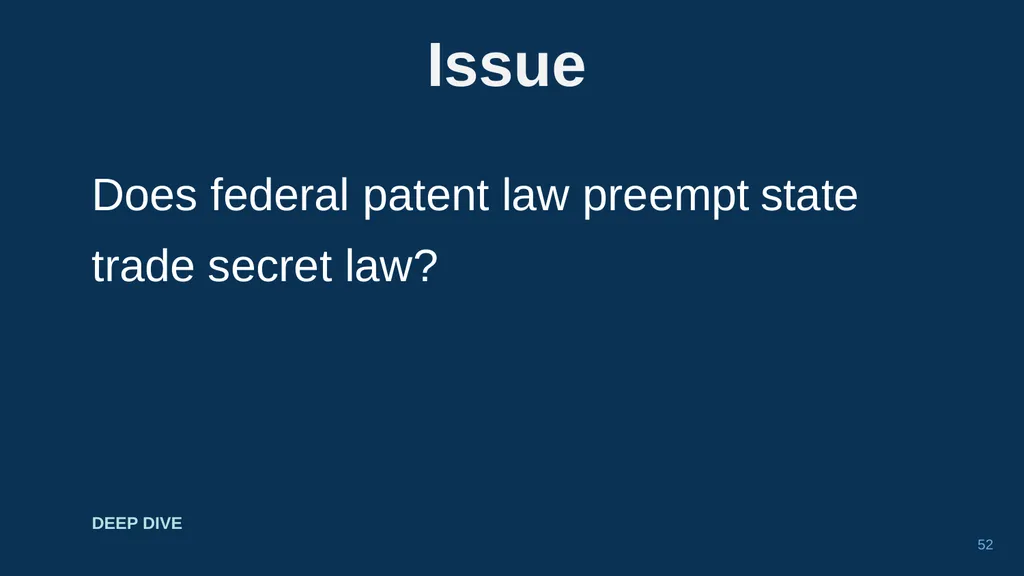 1 CHAPTER 1 Understanding Trade Secrets Protecting - slide 52 of 100