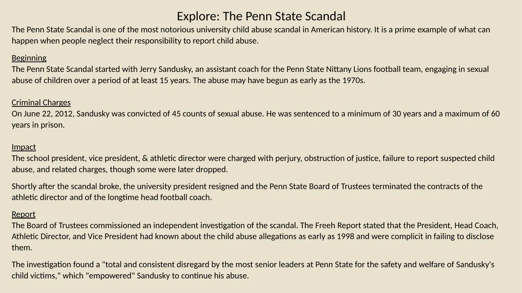 Minors on Campus Training for Non-University/Third - slide 13 of 27