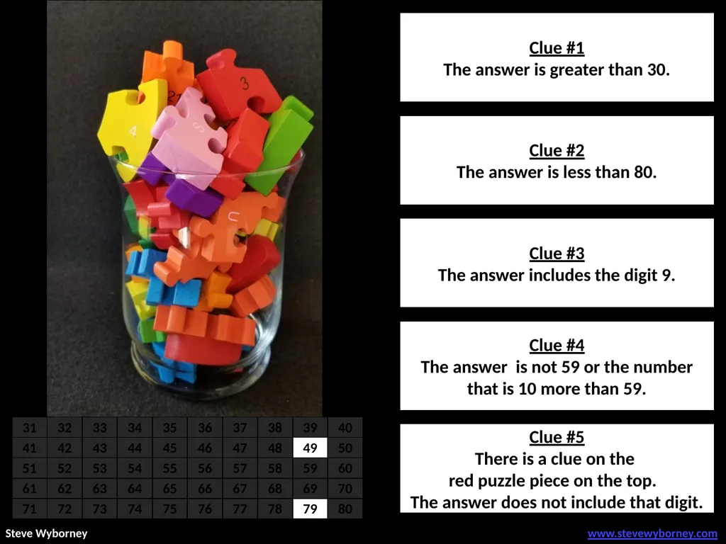 Leaping Numbers Pattern Challenges See if you can - slide 17 of 20