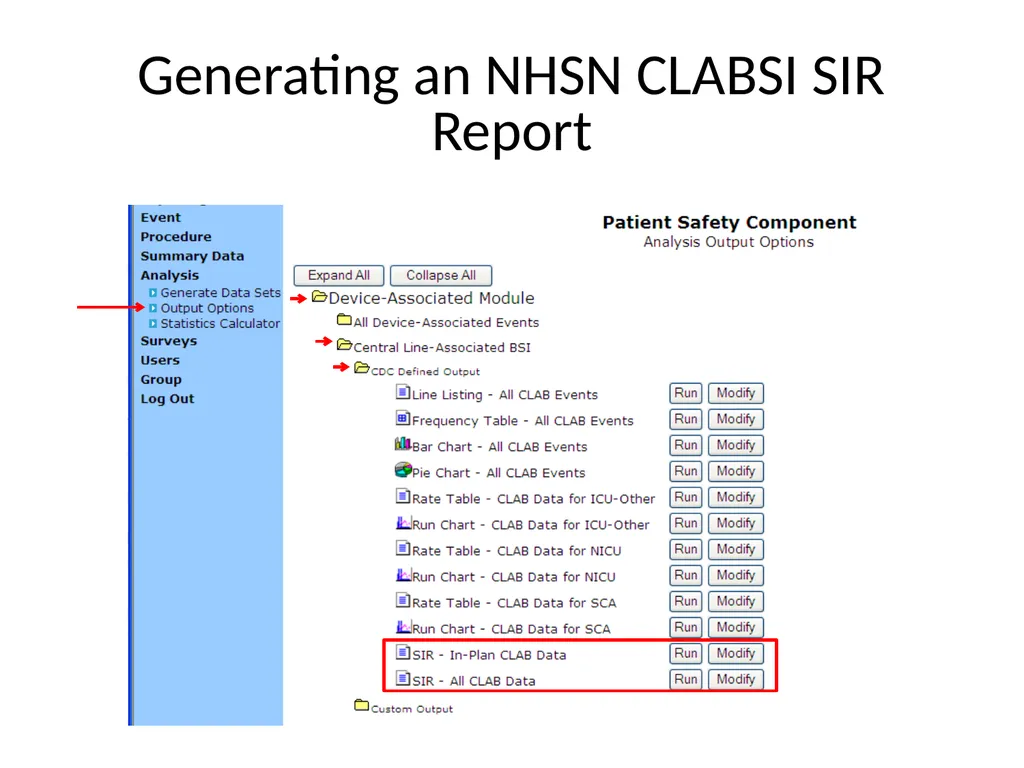 SIR 201: Calculating the Measure, Generating - slide 15 of 44