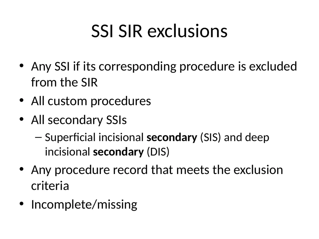 SIR 201: Calculating the Measure, Generating - slide 27 of 44