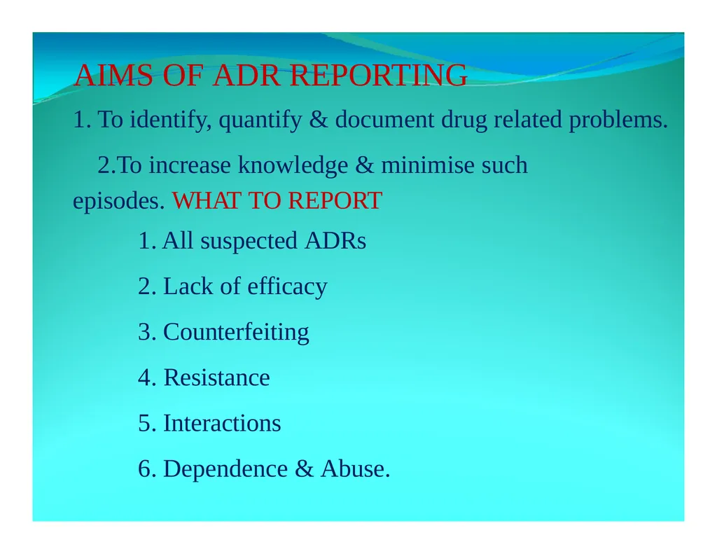 ADVERSE DRUG REACTIONS : IDENTIFICATION, - slide 19 of 32