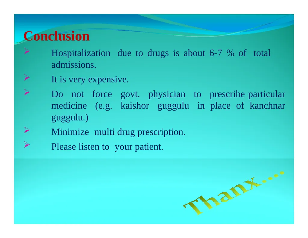 ADVERSE DRUG REACTIONS : IDENTIFICATION, - slide 32 of 32