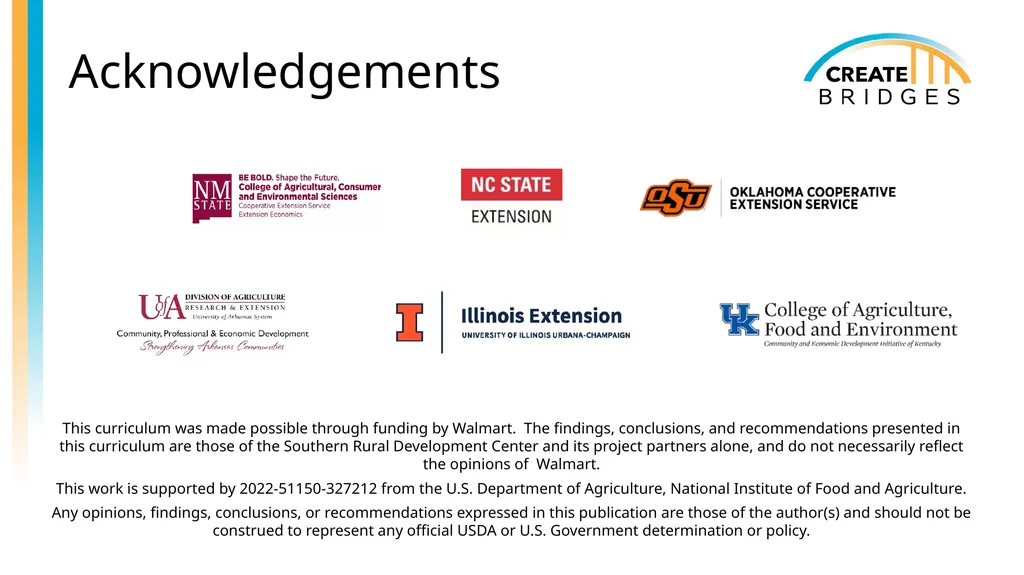 CREATE Academy (with Examples) [Add date, - slide 2 of 47