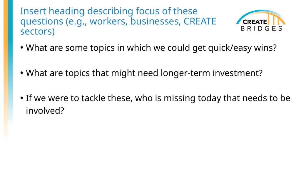 CREATE Academy (with Examples) [Add date, - slide 43 of 47