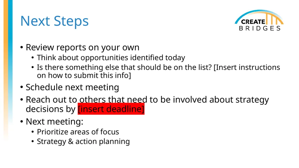 CREATE Academy (with Examples) [Add date, - slide 45 of 47