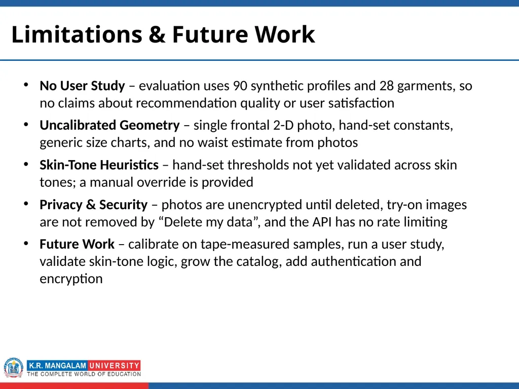 First Year Project Presentation Submitted by TARZ - slide 11 of 12