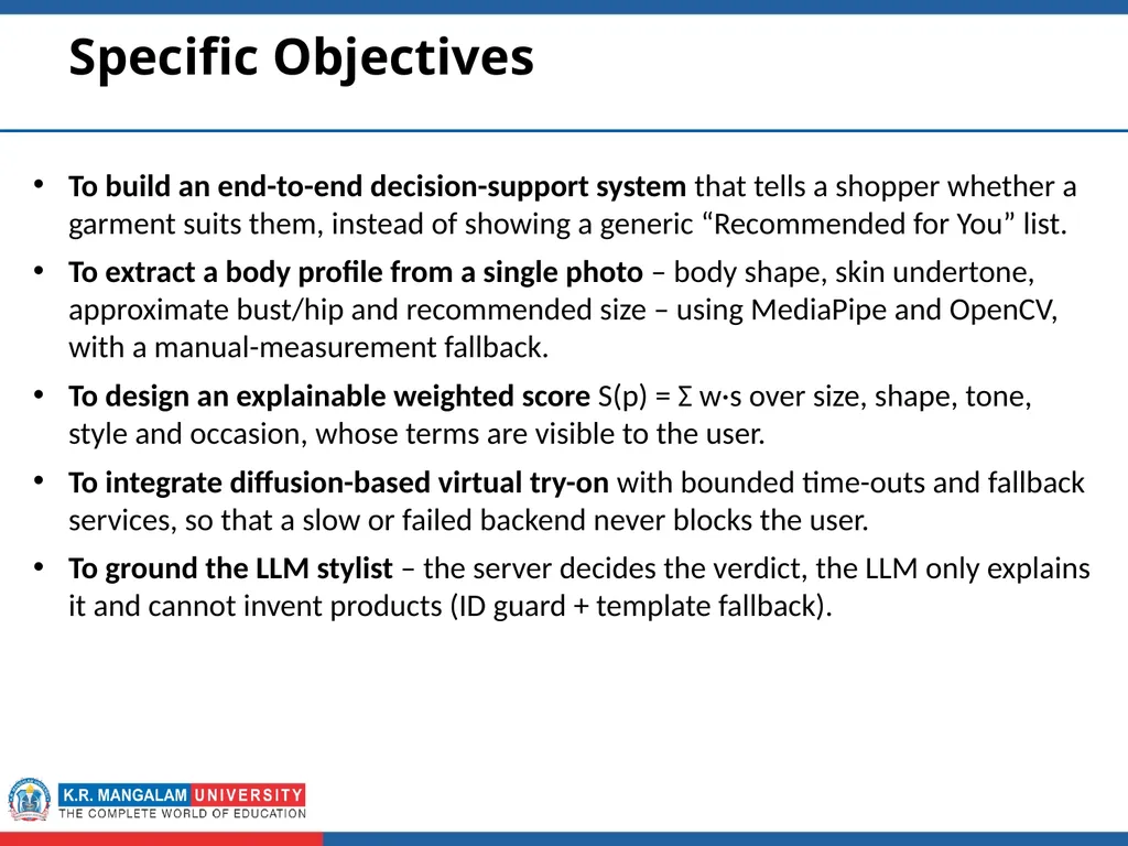 First Year Project Presentation Submitted by TARZ - slide 4 of 12