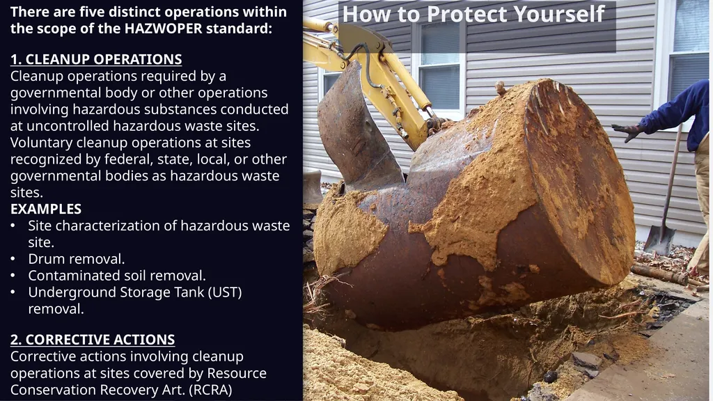 Click anywhere to get started… HAZWOPER What’s the - slide 8 of 16