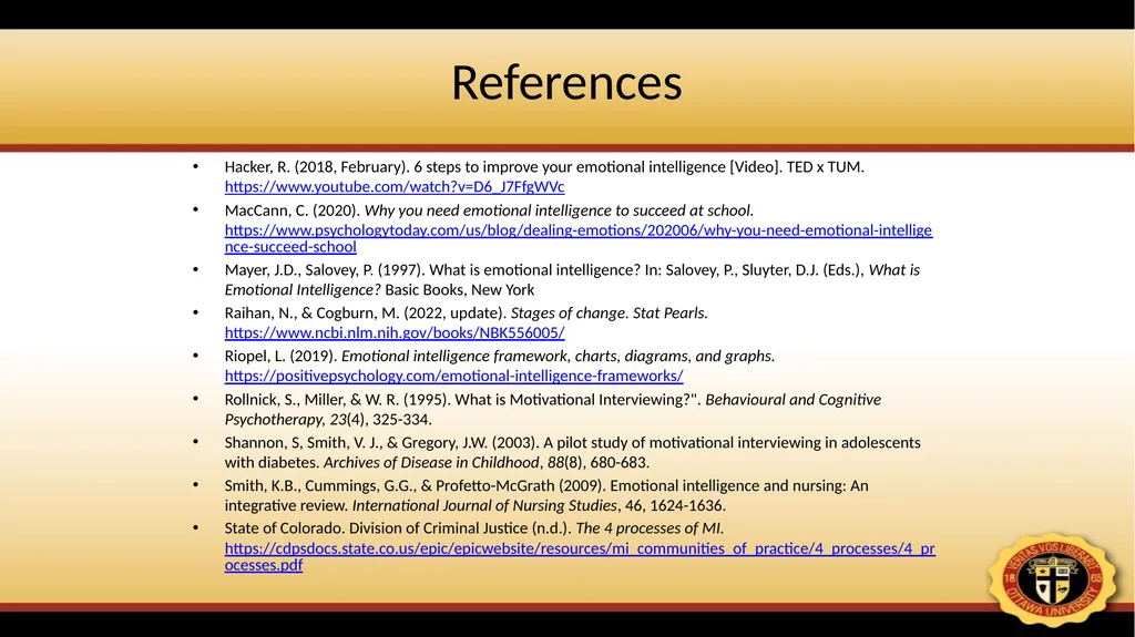 Emotional Intelligence & Motivational - slide 30 of 32