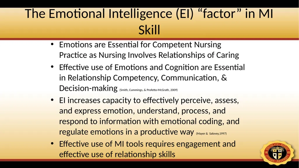 Emotional Intelligence & Motivational - slide 15 of 32