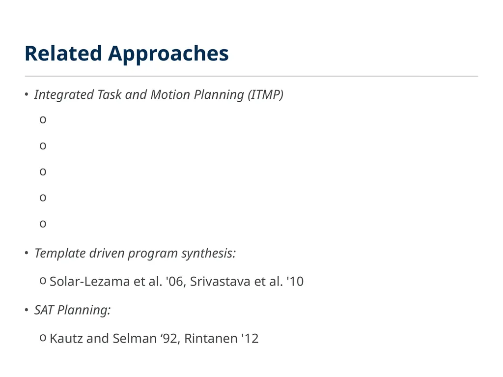 ROBOSYNTH: SMT-Based Synthesis of Integrated Task - slide 5 of 25