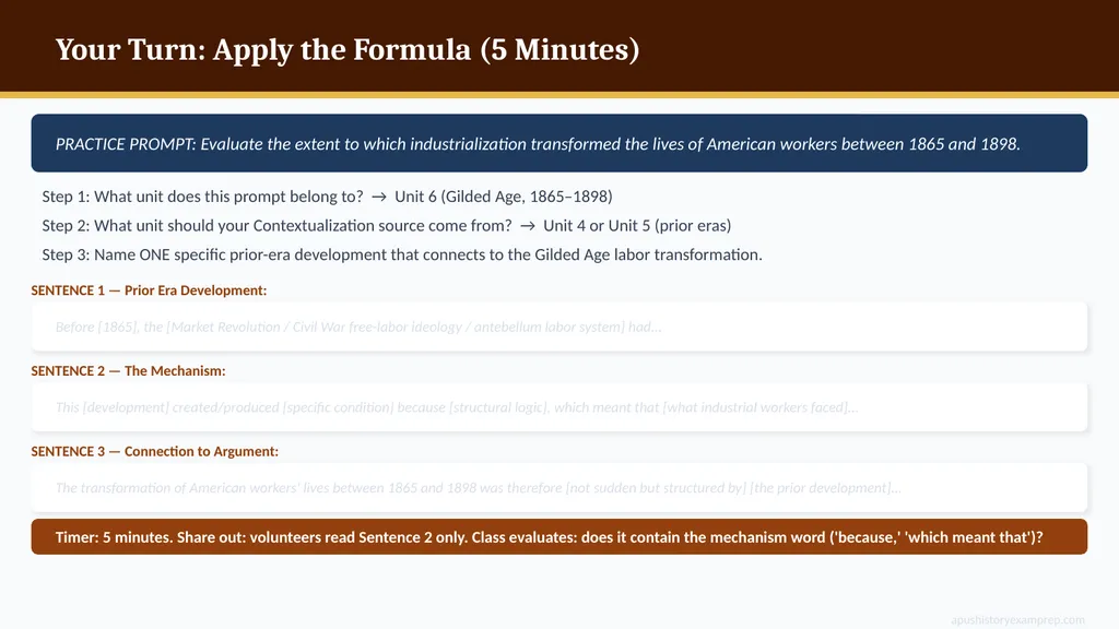 DBQ MINI-LESSON · ESSAY SKILLS Contextualization: - slide 11 of 12