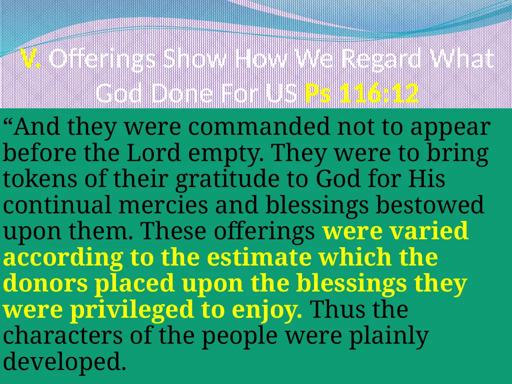 WHAT WE NEED TO KNOW ABOUT OFFERINGS HOW DO WE - slide 11 of 30