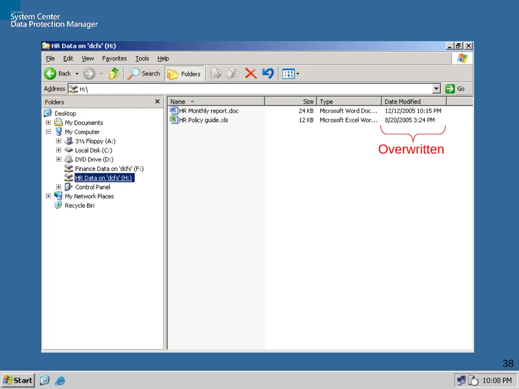 2 Industry Waves Backup and recovery evolution - slide 38 of 49