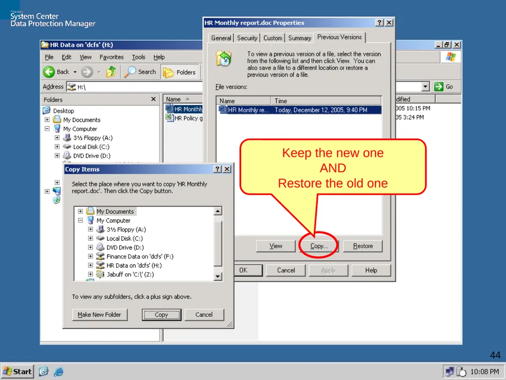 2 Industry Waves Backup and recovery evolution - slide 44 of 49