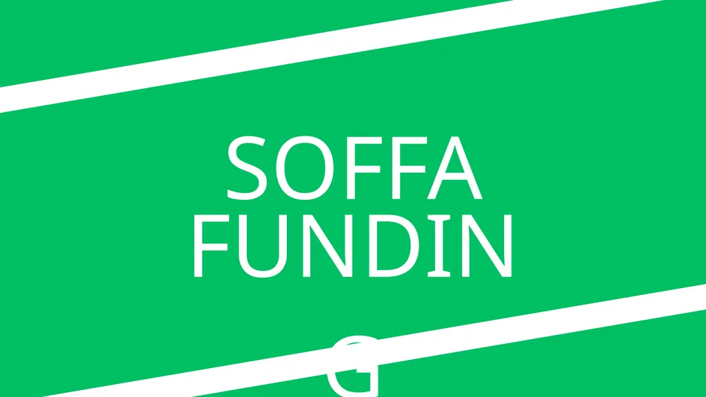 SOFFA FUNDING ELIGIBILITY BE REGISTERED WITH - slide 1 of 20