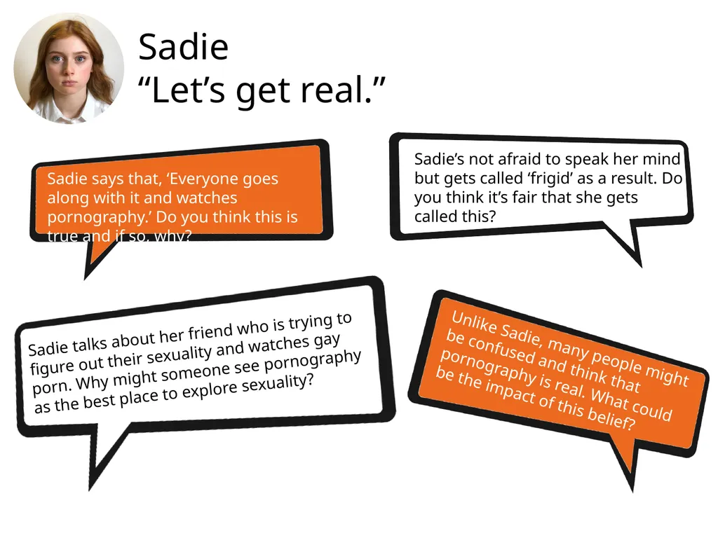 MYTH VS REALITY Online Pornography Lesson Plan - slide 10 of 21