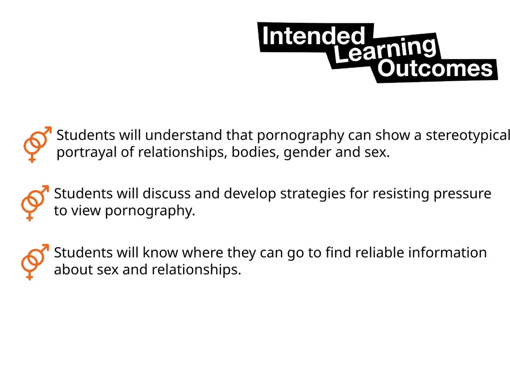 MYTH VS REALITY Online Pornography Lesson Plan - slide 2 of 21