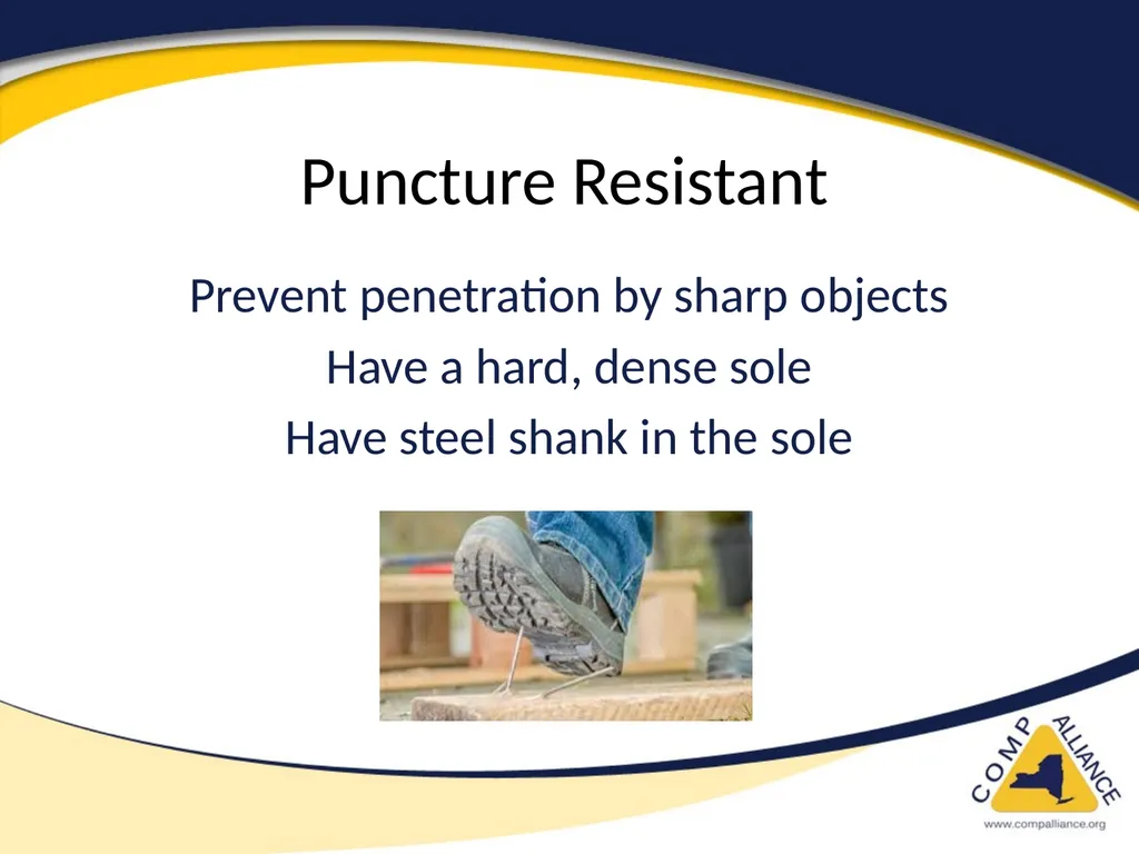 Foot Safety Hazards Foot Hazards Falling objects - slide 5 of 9