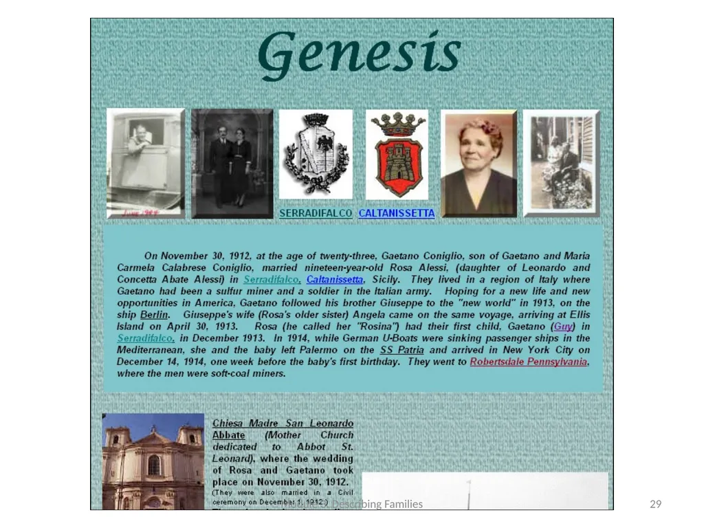 Describing Families Module 3 Module 3. Describing - slide 29 of 103