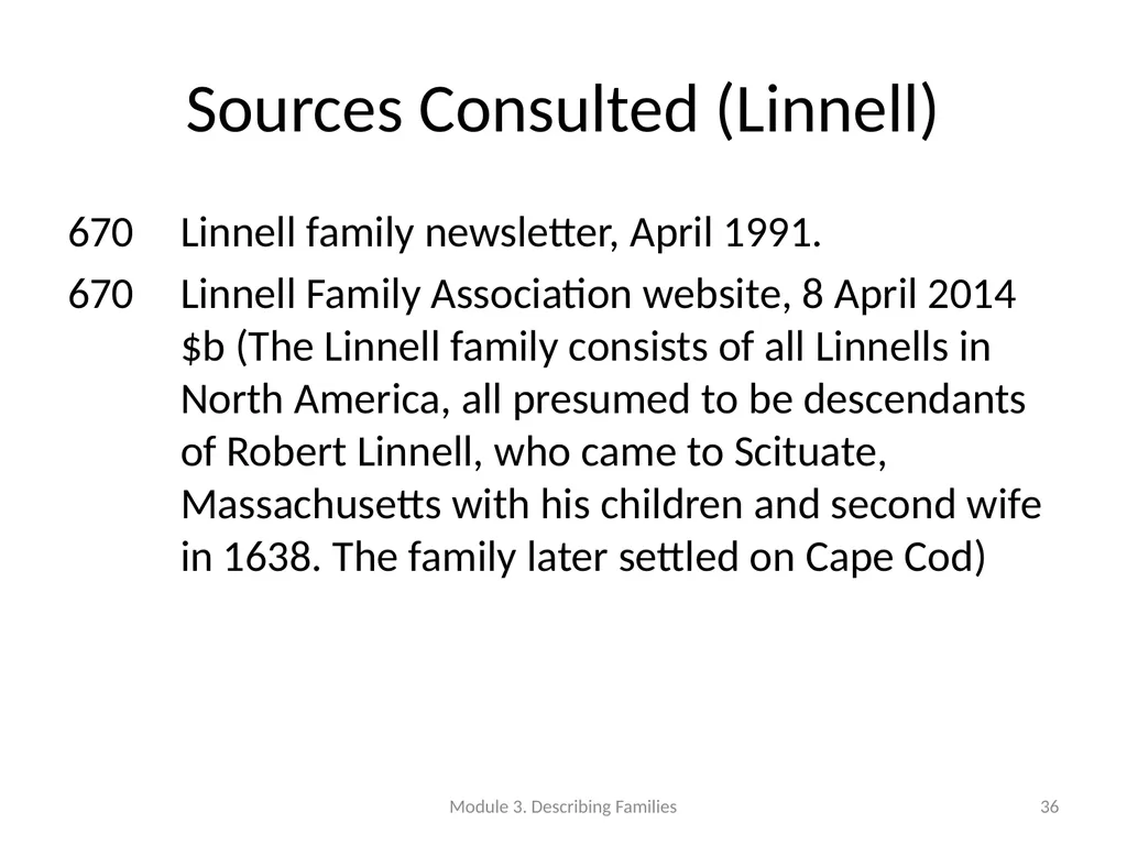 Describing Families Module 3 Module 3. Describing - slide 36 of 103
