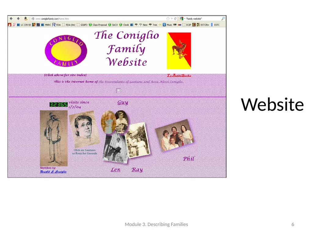 Describing Families Module 3 Module 3. Describing - slide 6 of 103