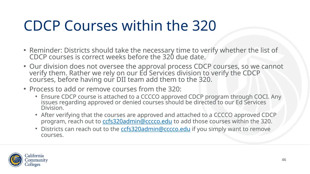 Student Attendance Accounting and Reporting and - slide 46 of 49