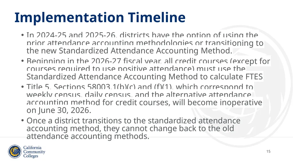 Student Attendance Accounting and Reporting and - slide 15 of 49