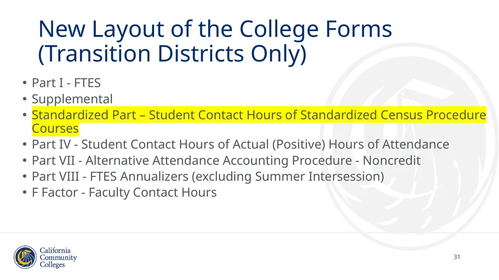 Student Attendance Accounting and Reporting and - slide 31 of 49