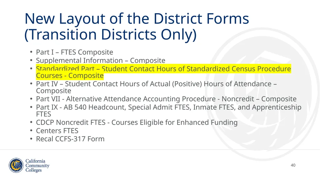 Student Attendance Accounting and Reporting and - slide 40 of 49