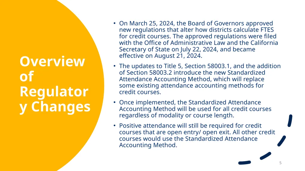 Student Attendance Accounting and Reporting and - slide 5 of 49