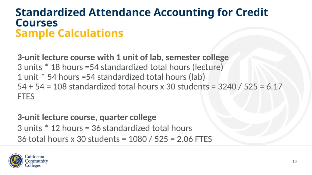 Student Attendance Accounting and Reporting and - slide 10 of 49