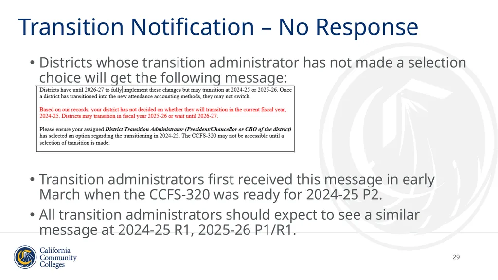 Student Attendance Accounting and Reporting and - slide 29 of 49