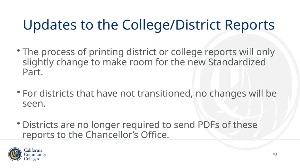 Student Attendance Accounting and Reporting and - slide 43 of 49