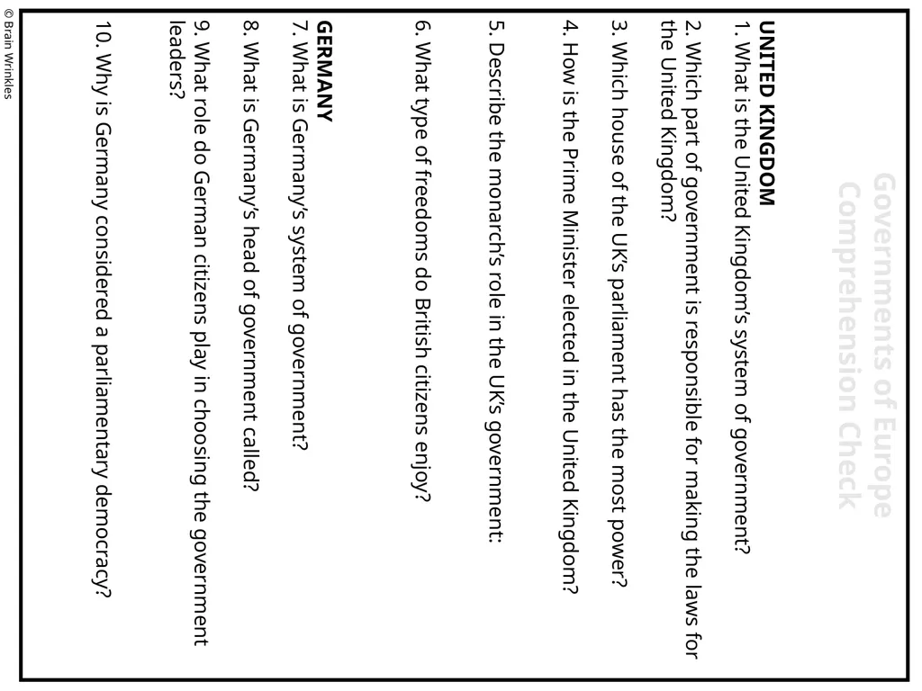 GOVERNMENTS Presentation, Graphic Organizers, & - slide 81 of 88