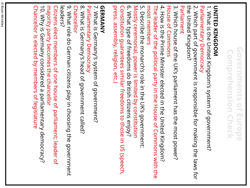 GOVERNMENTS Presentation, Graphic Organizers, & - slide 83 of 88