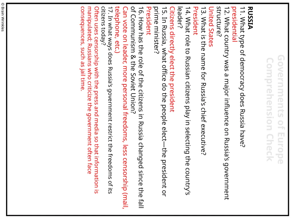 GOVERNMENTS Presentation, Graphic Organizers, & - slide 84 of 88