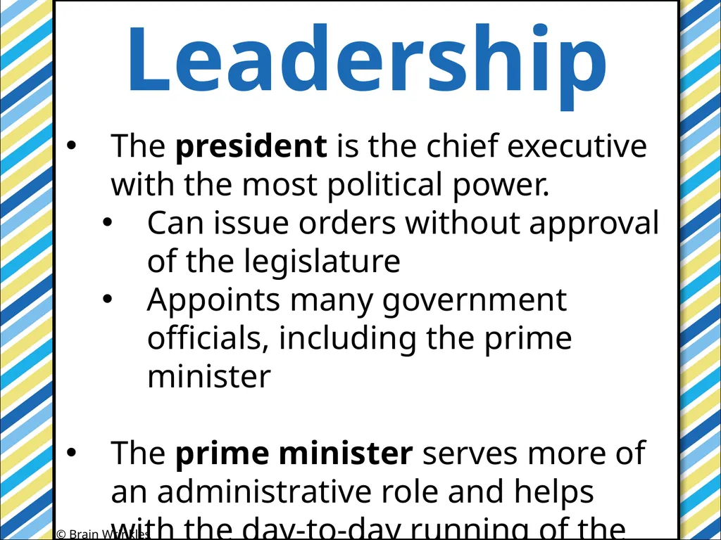 GOVERNMENTS Presentation, Graphic Organizers, & - slide 54 of 88