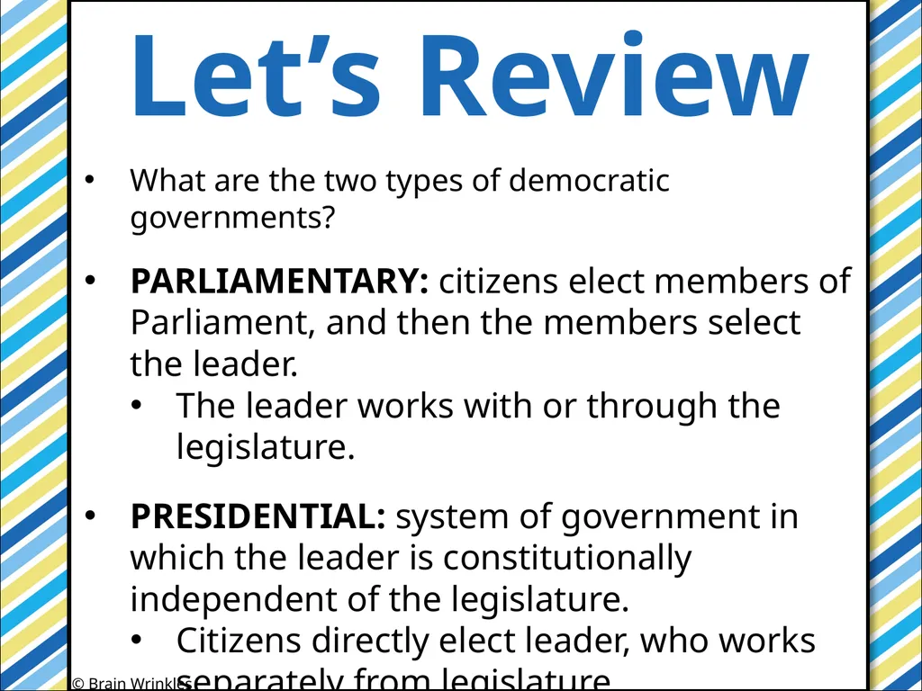 GOVERNMENTS Presentation, Graphic Organizers, & - slide 21 of 88