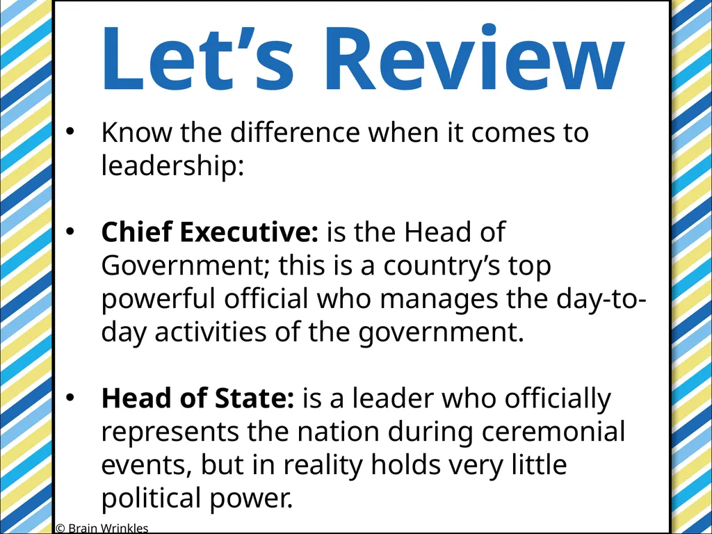 GOVERNMENTS Presentation, Graphic Organizers, & - slide 24 of 88