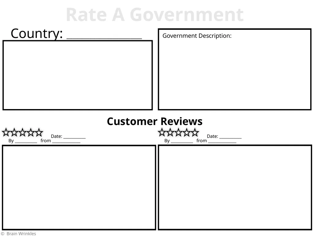 GOVERNMENTS Presentation, Graphic Organizers, & - slide 74 of 88