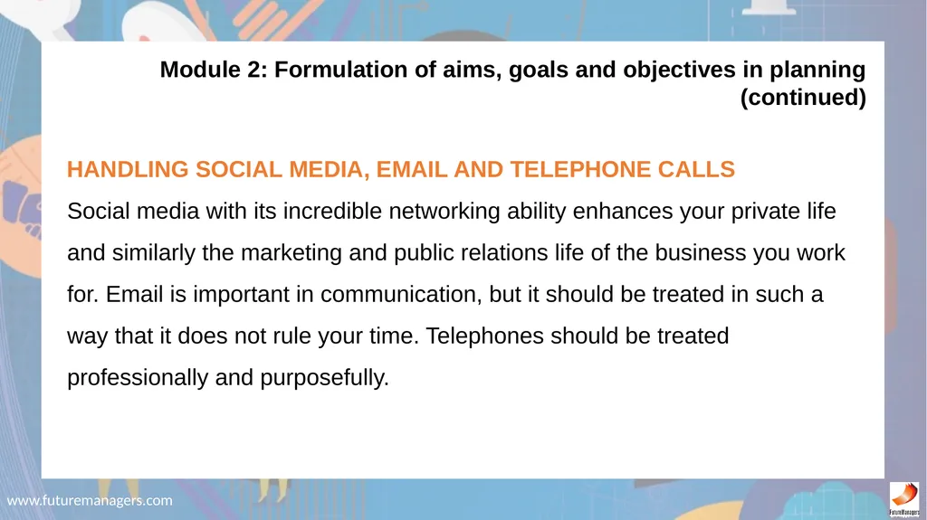 Communication N5 www.futuremanagers.com - slide 19 of 88
