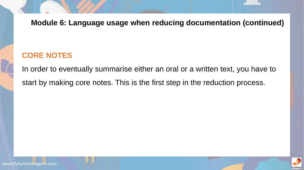 Communication N5 www.futuremanagers.com - slide 47 of 88