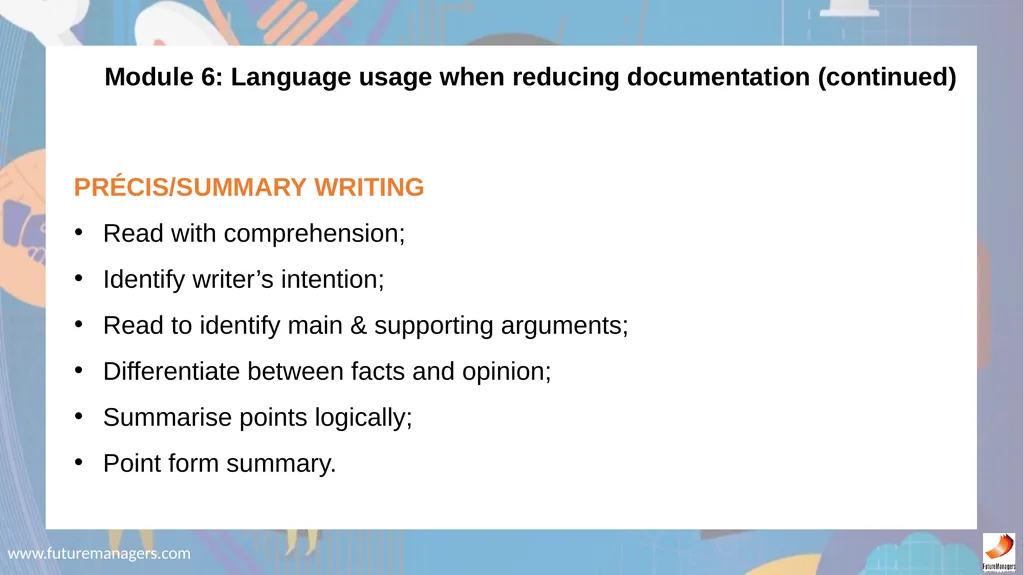 Communication N5 www.futuremanagers.com - slide 48 of 88