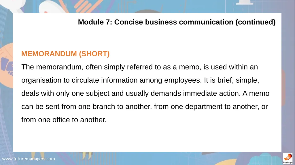Communication N5 www.futuremanagers.com - slide 52 of 88