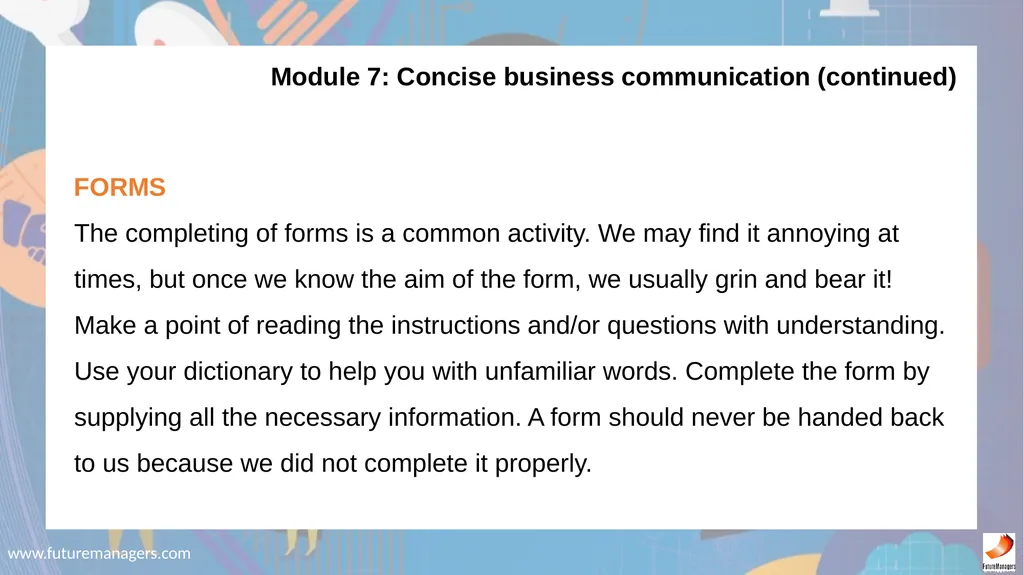 Communication N5 www.futuremanagers.com - slide 54 of 88