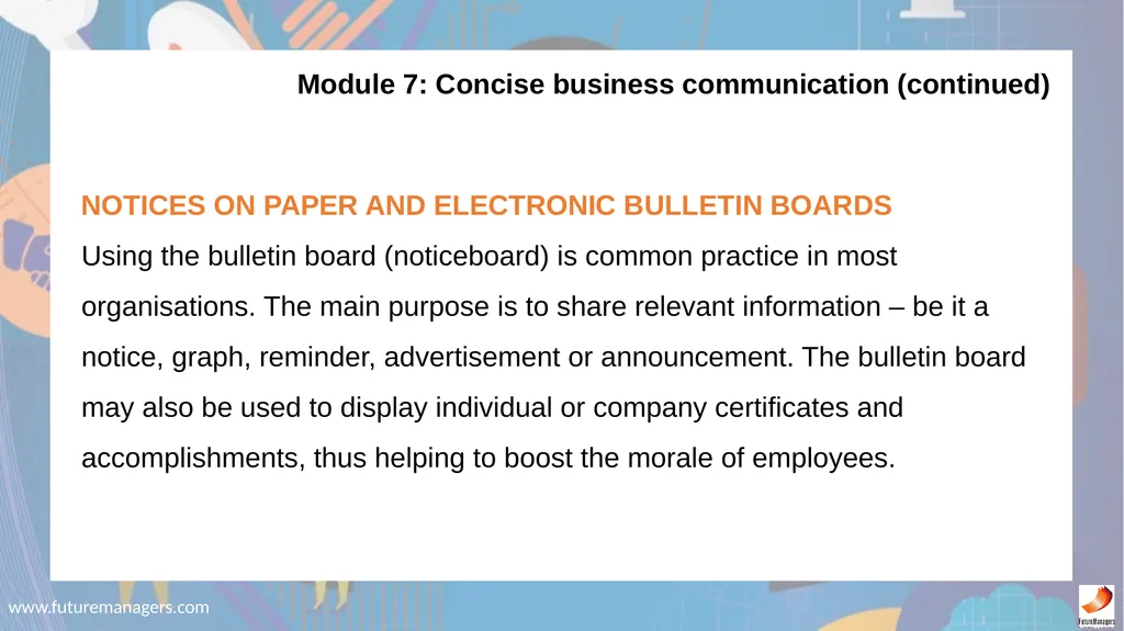Communication N5 www.futuremanagers.com - slide 55 of 88
