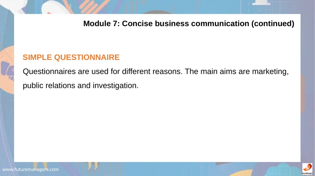 Communication N5 www.futuremanagers.com - slide 56 of 88
