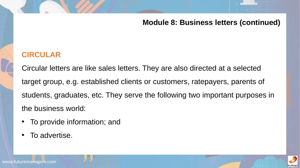 Communication N5 www.futuremanagers.com - slide 64 of 88